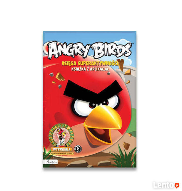 Angry birds z aplikacją, Angry Birds książka z aplikcją