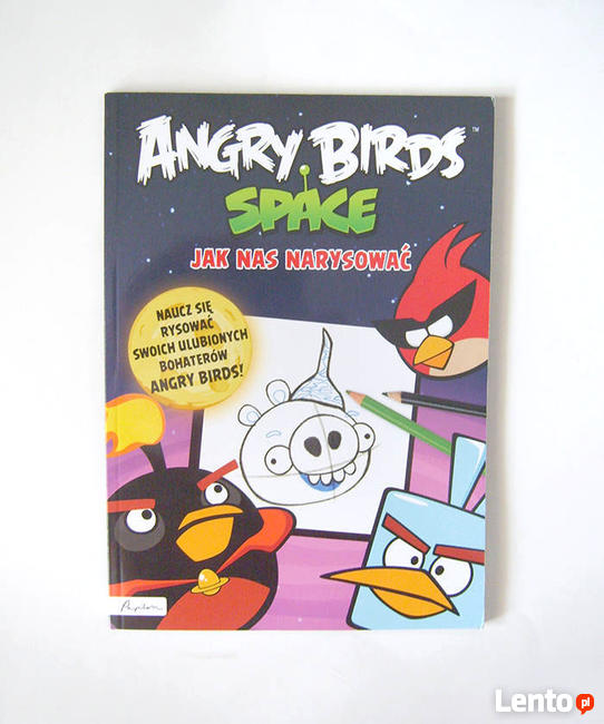 jak narysować Angry Birds space książka dla dziecka