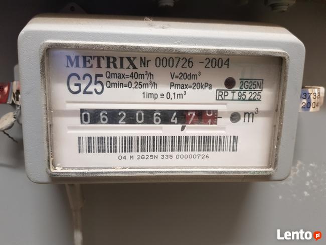 Do sprzedania 2 sztuki gazomierzy Metrix G25