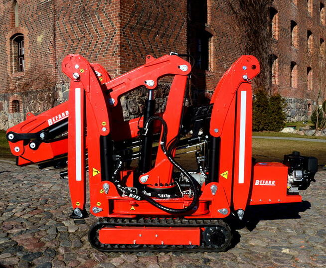 Mini żuraw, na podwoziu gąsienicowym jak maeda zasięg 13 m.!