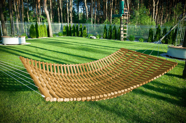 Drewniane hamaki. Niepowtarzalne, wygodne, bezpieczne.