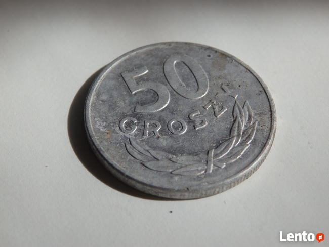 Moneta 50 gr 1976 r PRL