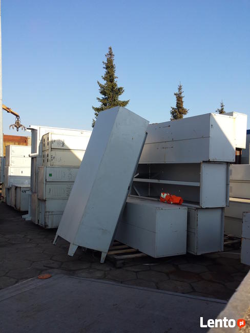 Szafy metalowe BHP szafki na środki ochrony roślin używane