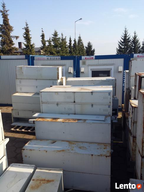 Szafy metalowe BHP szafki na środki ochrony roślin używane