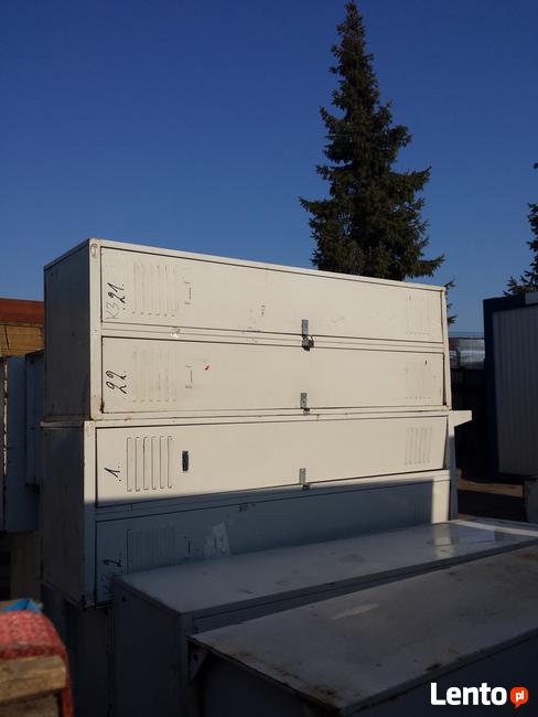 Szafy metalowe BHP szafki na środki ochrony roślin używane