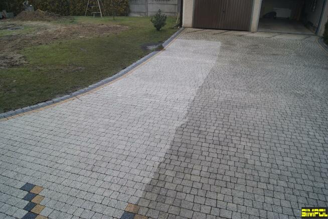 Czyszczenie Mycie Hali Kostki Brukowej Elewacji Dachów Klink