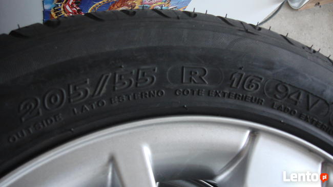 Orginalne koła renault 16 z oponami letnimi