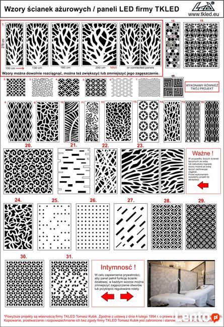 Balustrada Ażurowa na Schody Barierka Wymiar 76x120 cm