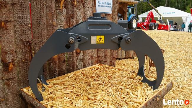CHWYTAK do drewna 0,16 Przyczepa Leśna Koparka Żuraw Dźwig