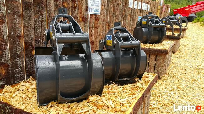 CHWYTAK do drewna 0,16 Przyczepa Leśna Koparka Żuraw Dźwig