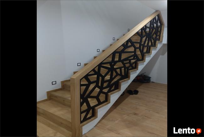 Balustrada Ażurowa na Schody Barierka Wymiar 76x120 cm