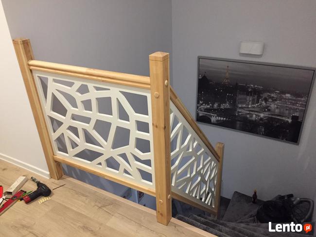 Balustrada Ażurowa na Schody Barierka Wymiar 76x120 cm