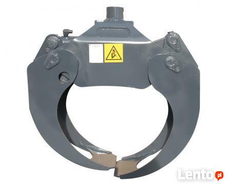 CHWYTAK do drewna 0,16 Przyczepa Leśna Koparka Żuraw Dźwig