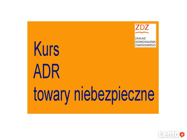 ADR szkolenie okresowe kod 95 przewóz nawozy amonowe