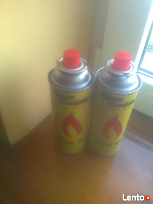 Kartusz gazowy renomowanej firmy ALPEN CAMPING o poj 400ml