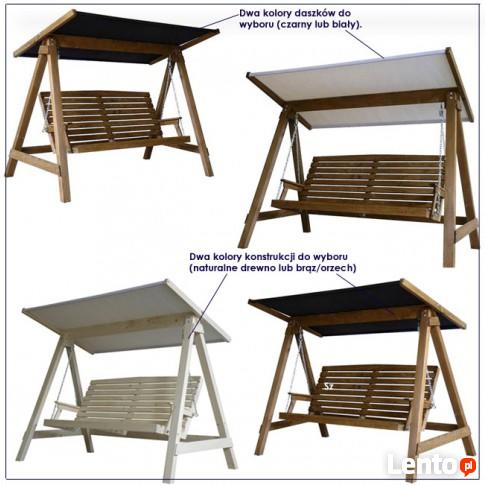 HUŚTAWKA OGRODOWA 4-OSOBOWA BRĄZOWA - 2 KOLORY