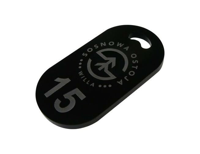 breloki do kluczy z plexi 5mm/ zawieszki/ numerki do szatni