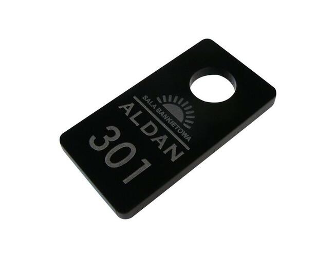 breloki do kluczy z plexi 5mm/ zawieszki/ numerki do szatni