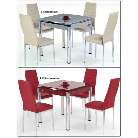 ROZKŁADANY STÓŁ CUBER - POPIELATY