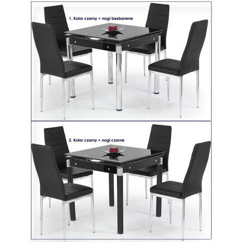 ROZKŁADANY STÓŁ CUBER - POPIELATY