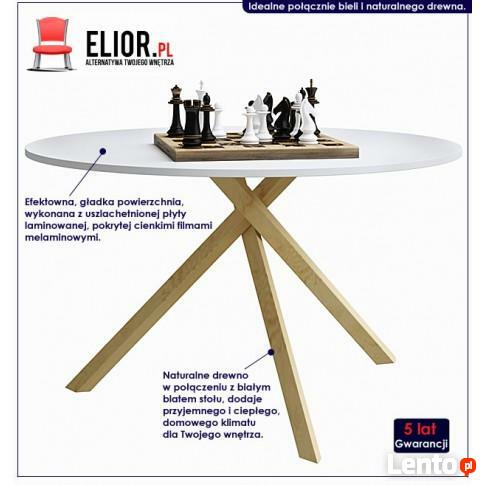 SKANDYNAWSKI STÓŁ INELO L7