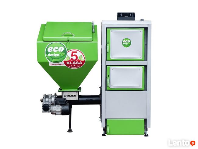 Piec 15kw 100m2 podajnik ekogroszek 5klasa KG piece kocioł !