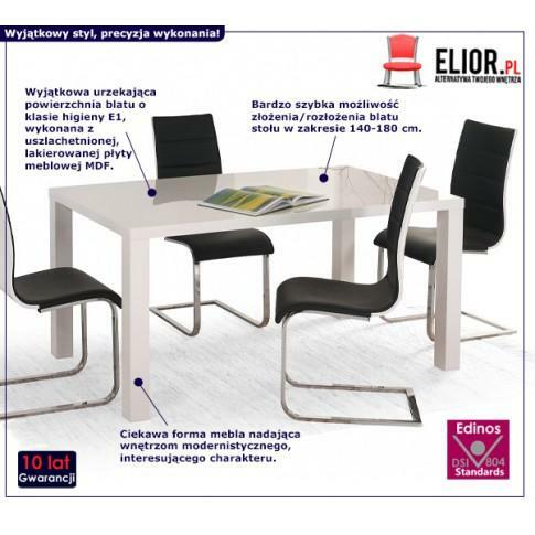 ROZKŁADANY STÓŁ MENSIS - 140-180 CM