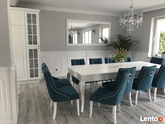 Krzesło hampton chesterfield glamour z kołatką pikowane