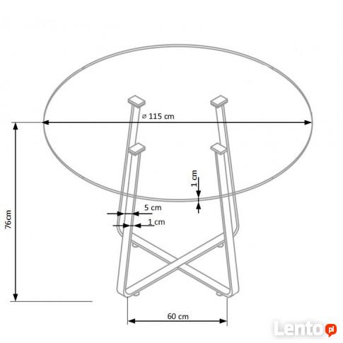 STÓŁ VINTO - BIAŁY