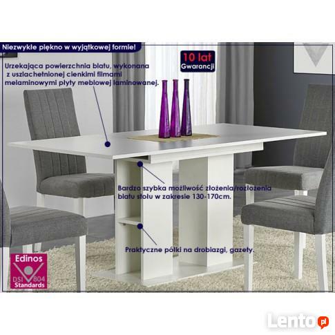 ROZKŁADANY STÓŁ KORTEZ - BIAŁY
