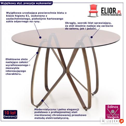 STÓŁ ALESI - ZŁOTY