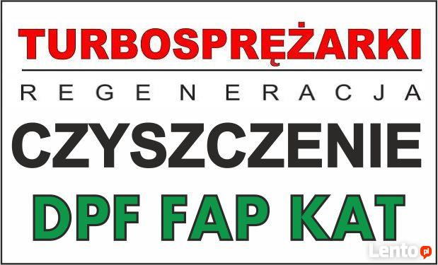 REGENERACJA TURBO. CZYSZCZENIE FILTRÓW DPF, FAP,KATALIZATORÓW