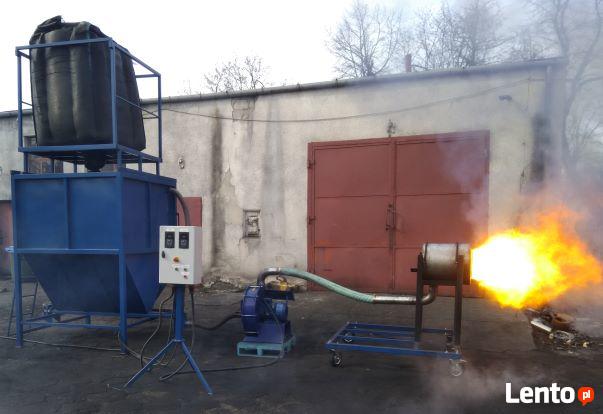 Palnik pyłowy pirolityczny niskoemisyjny