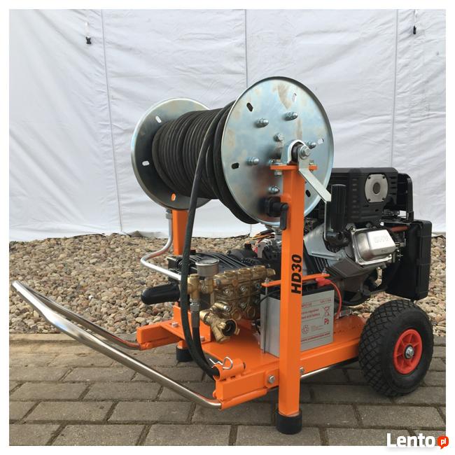 HD30 to mocny wysokociśnieniowy agregat pompowy WUKO PRESKAN