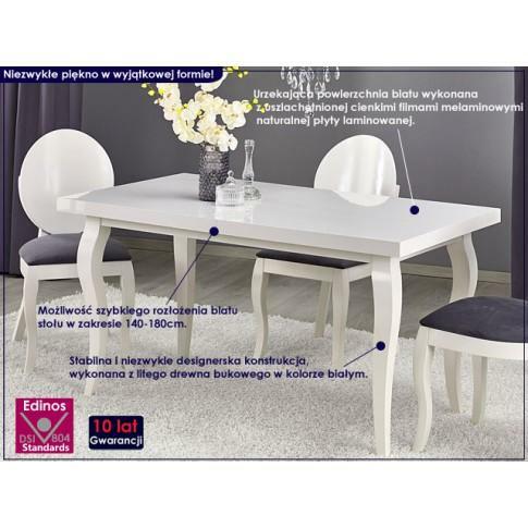 STÓŁ MOZARTO - BIAŁY