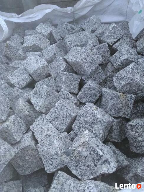 kostka granitowa, grys, kamienie ozdobne