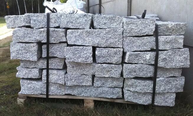 KOSTKA GRANITOWA, KAMIENIE OZDOBNE, GRYS, KORA, OTOCZAKI