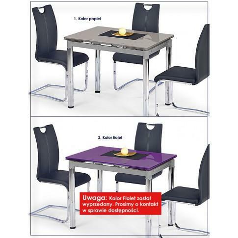 ROZKŁADANY STÓŁ PROMEX - CZARNY