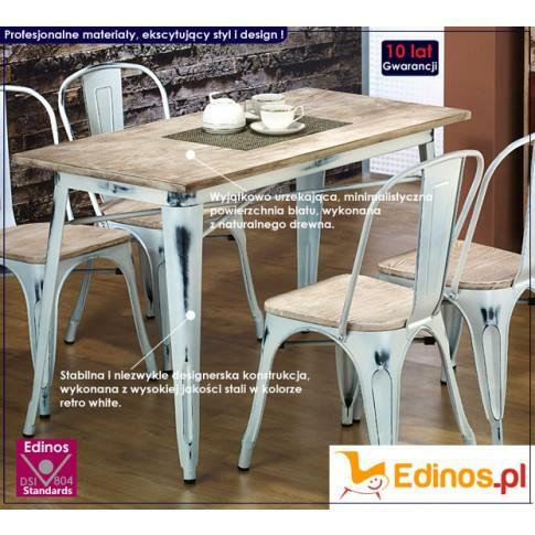 AWANGARDOWY STÓŁ MALTRUM - YELLOW COOPER