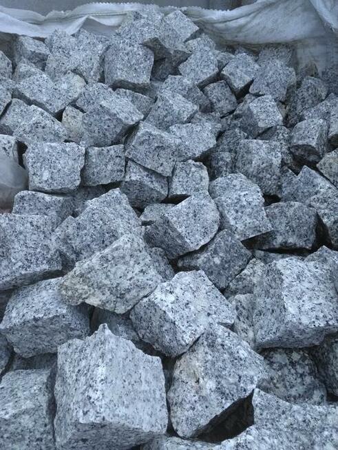 KOSTKA GRANITOWA, KAMIENIE OZDOBNE, GRYS, KORA, OTOCZAKI