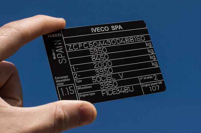 Duplikat płytki. Tabliczka znamionowa, Labe. każdy rodzaj.