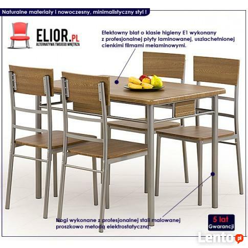 STÓŁ Z KRZESŁAMI DASTIN