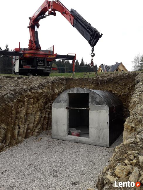 ziemianka piwnica betonowa.ogrodowa