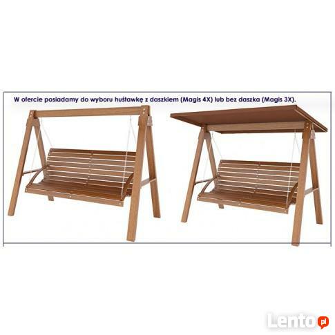 Huśtawka ogrodowa Magis 3X - 180cm.