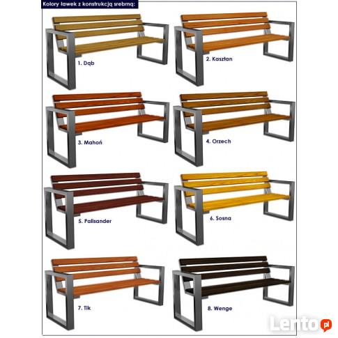 ŁAWKA OGRODOWA NORIN WHITE 150CM