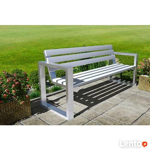 ŁAWKA OGRODOWA NORIN WHITE 150CM