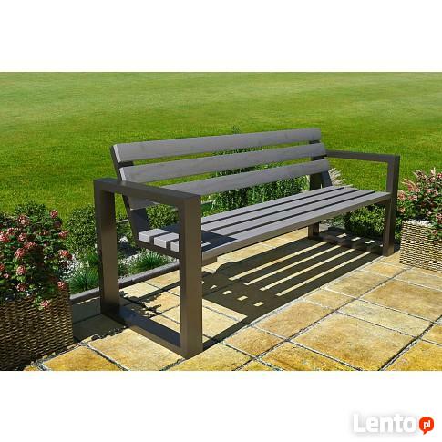 Ławka ogrodowa Norin Gray 180cm.