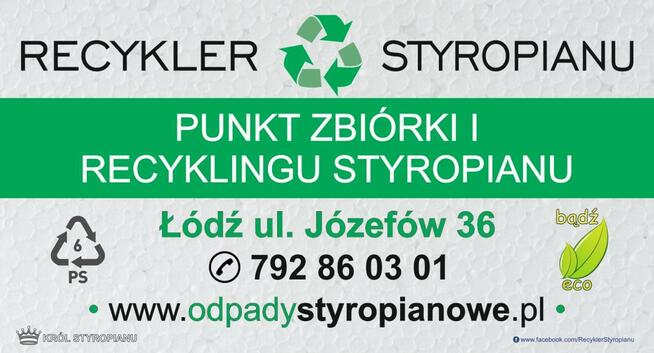 Wywóz odbiór odpadów styropianowych EPS styropianu