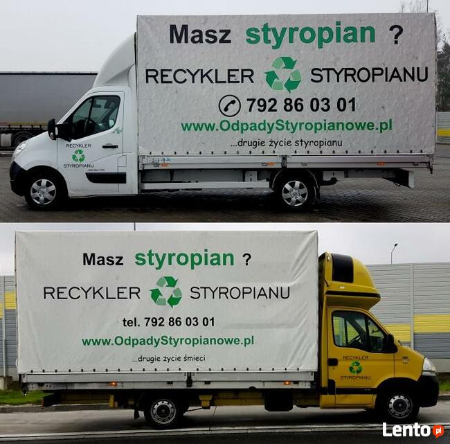 Wywóz odbiór odpadów styropianowych EPS styropianu