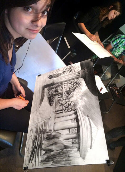 Kurs rysunku Kraków, plenery w wakacje